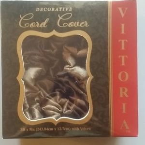 New Vittoria Decorative Brown Gold Cord Cover